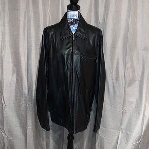 Paradox Genuine Leather Quilted Lining Jacket